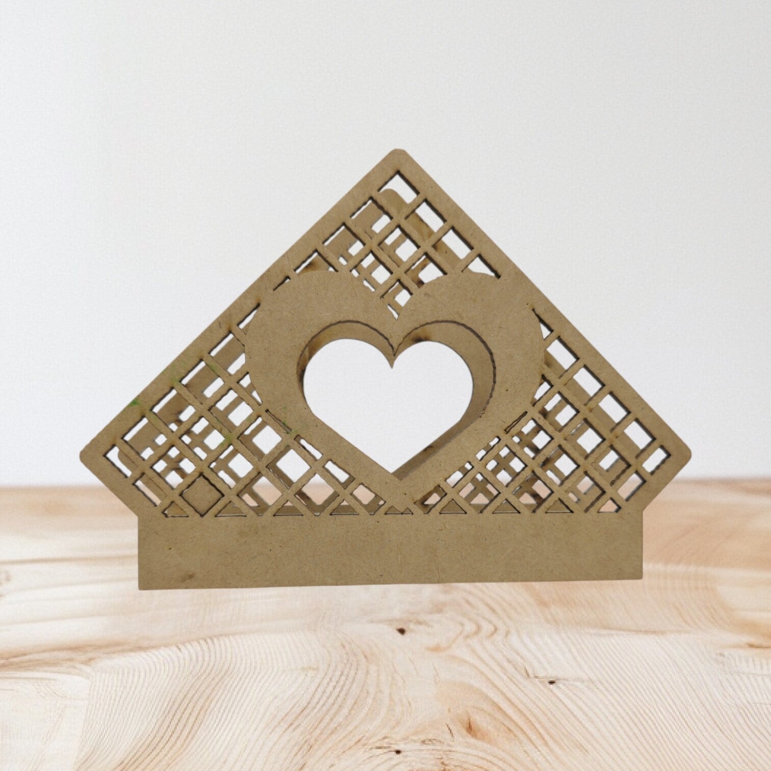 Servilletero Modelo Corazón