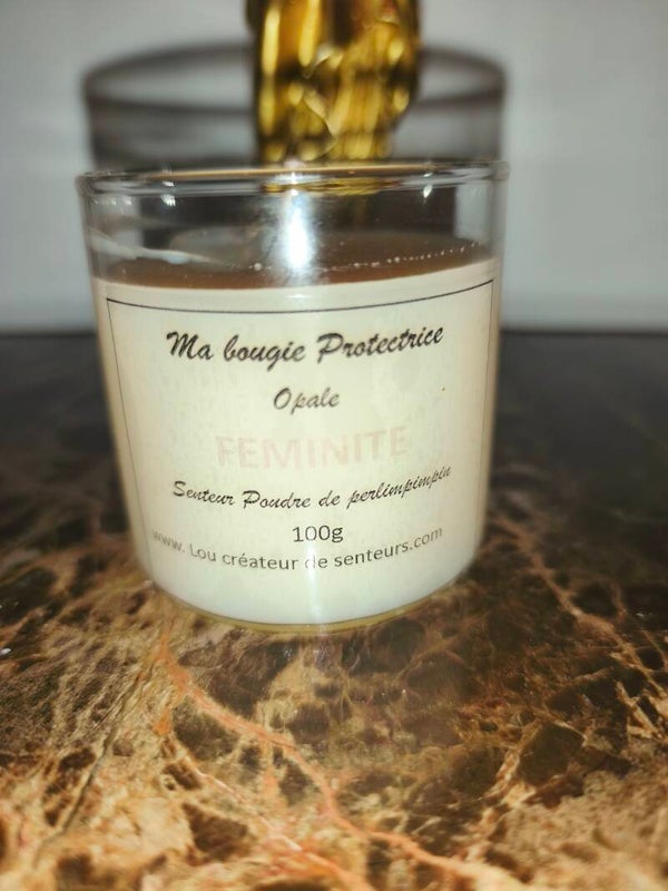 Ma bougie protectrice. L'opale