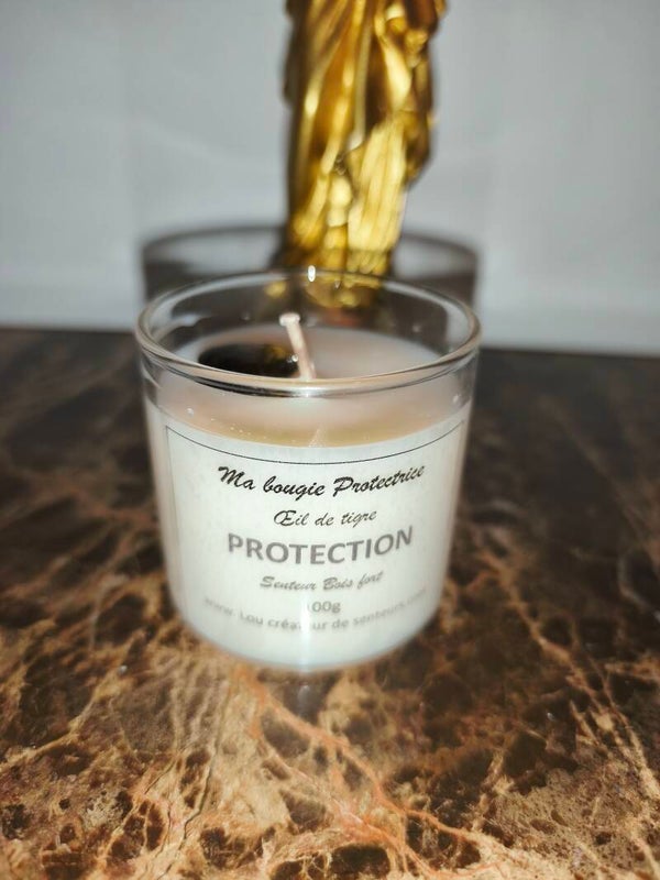 Ma bougie protectrice. Loeil de tigre