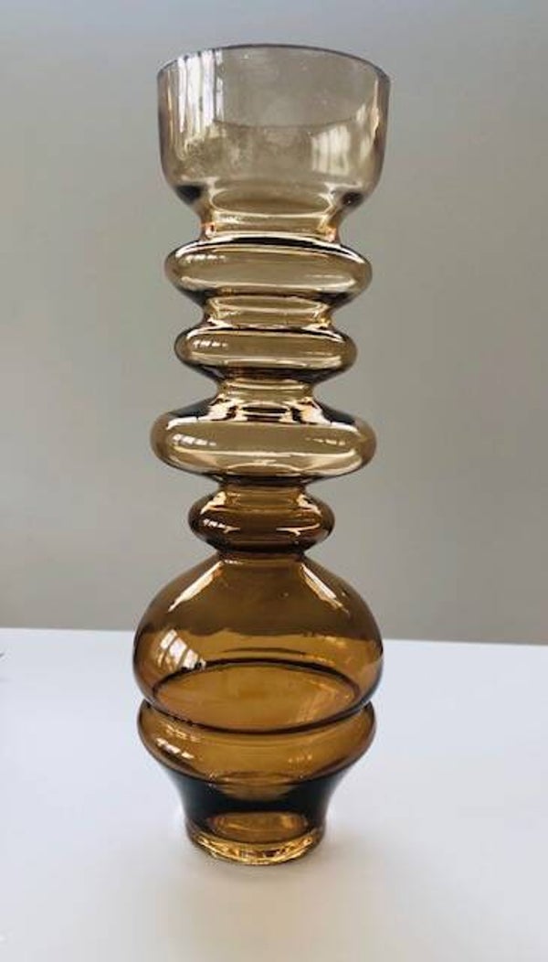 Vaas Sculpture oker geel