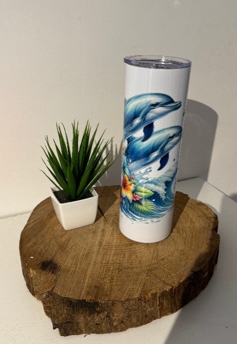 Verre isotherme avec paille – 890 ml