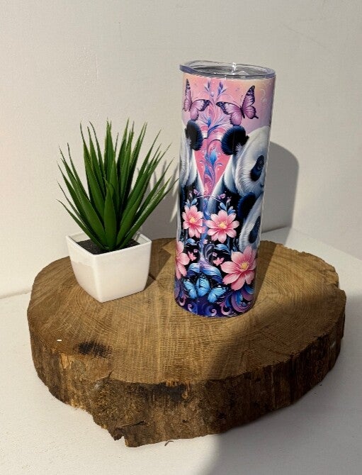Tumbler motif panda & fleurs – 59cl