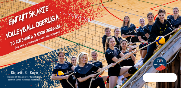 Tageskarten für die Heimspiele der TG Rotenburg