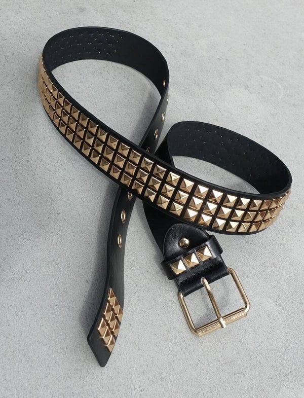 punkriem gold 110x3,8 cm