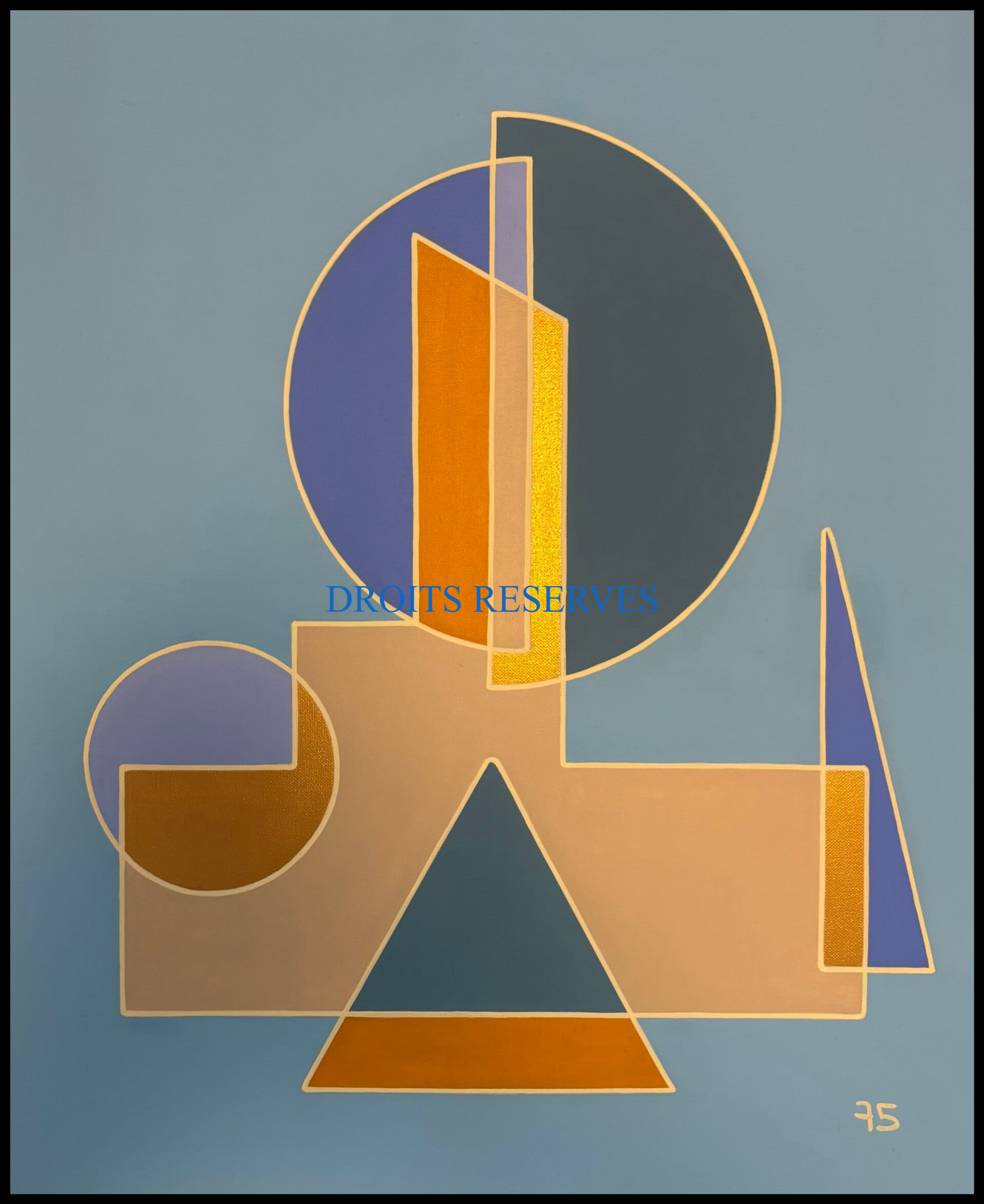 Ge75 aix artiste peintre abstrait