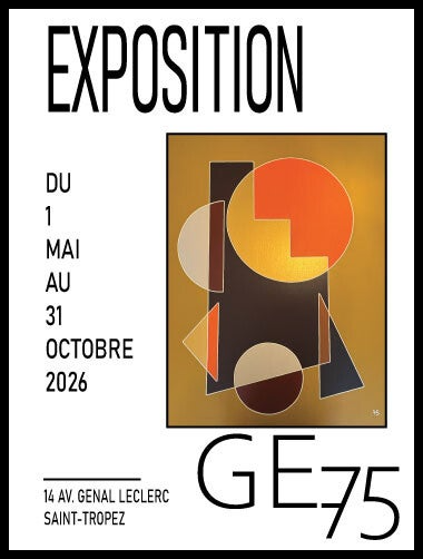Ge75 tableau exposition saint tropez