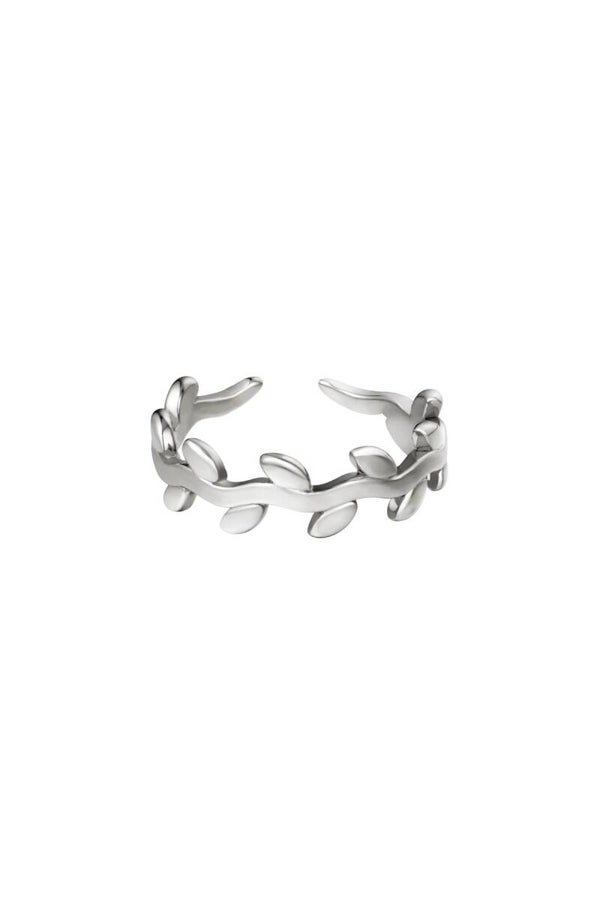 Lush ring silver