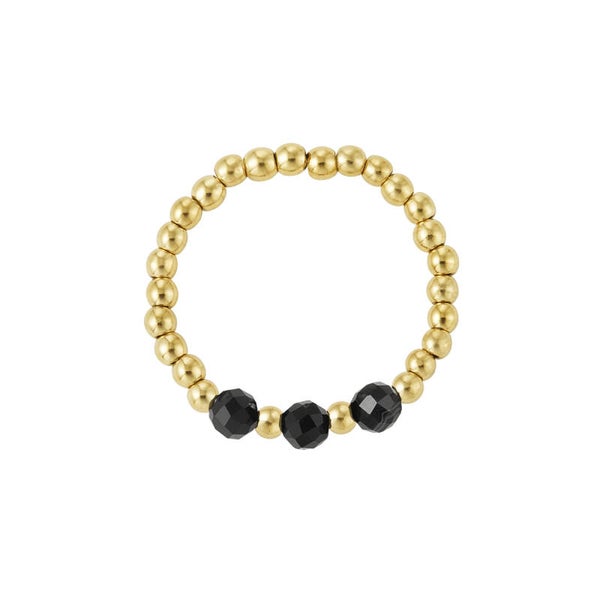 Jolie ring black gold