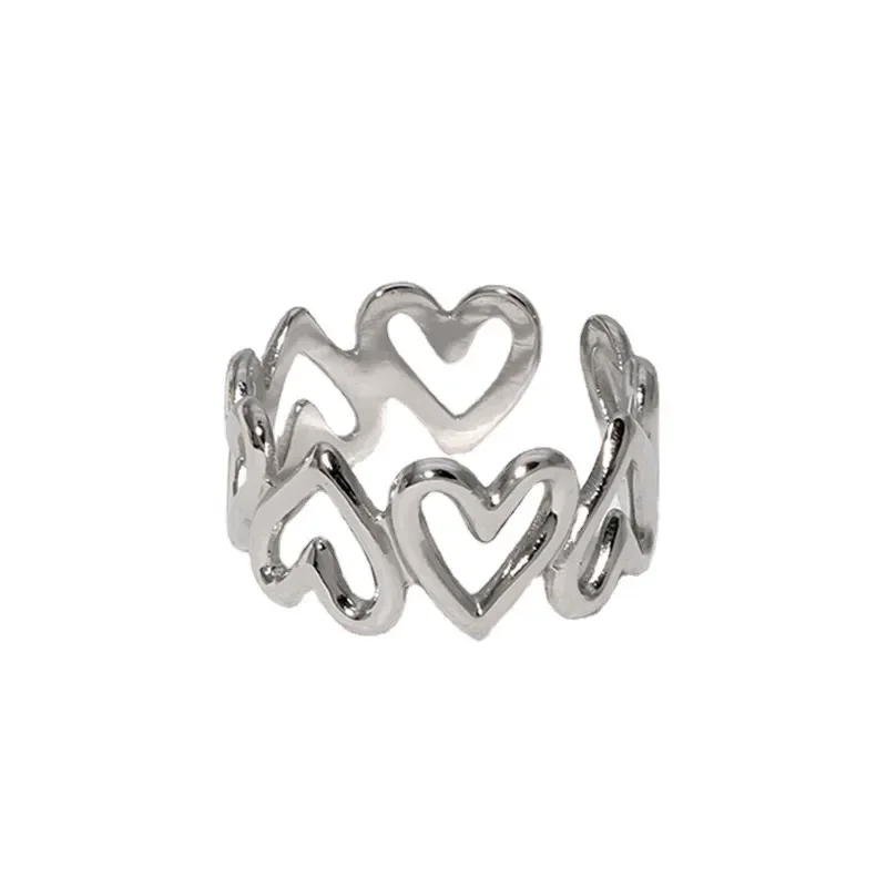 True love ring silver