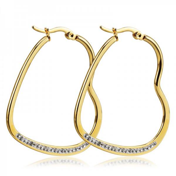 Amore earrings gold