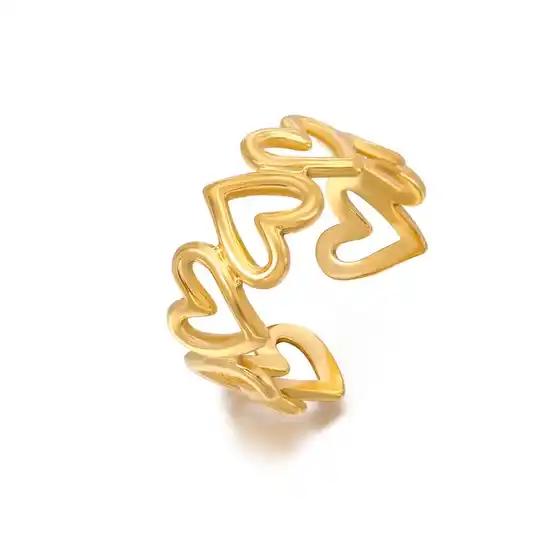 True love ring gold