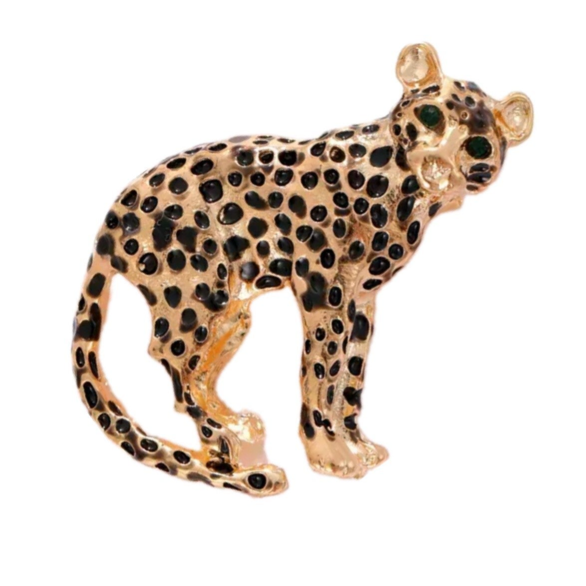 Leopard brooch