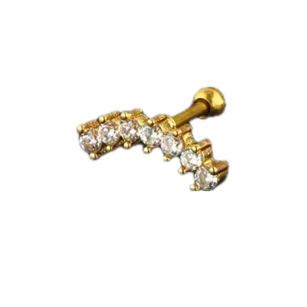 Boujee piercing gold