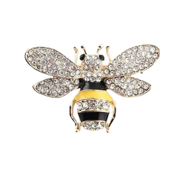 Bumble bee brooch
