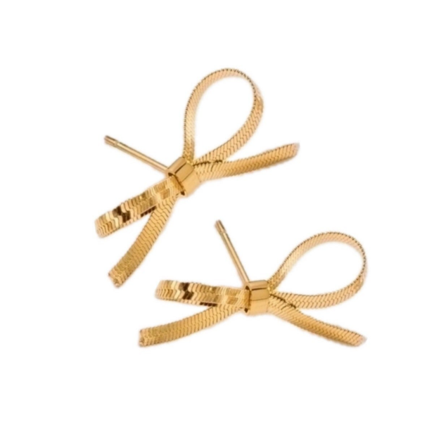 Under the tree earrings gold
