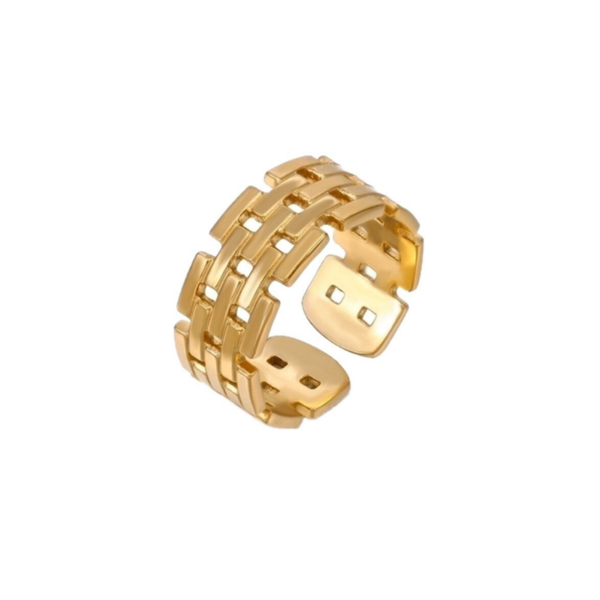Pepita ring gold