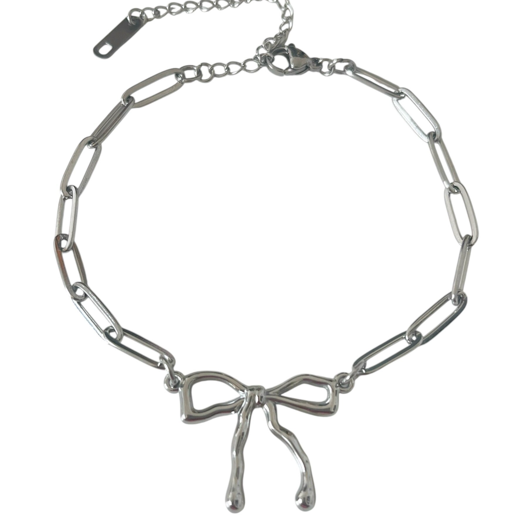 Bowtique bracelet silver
