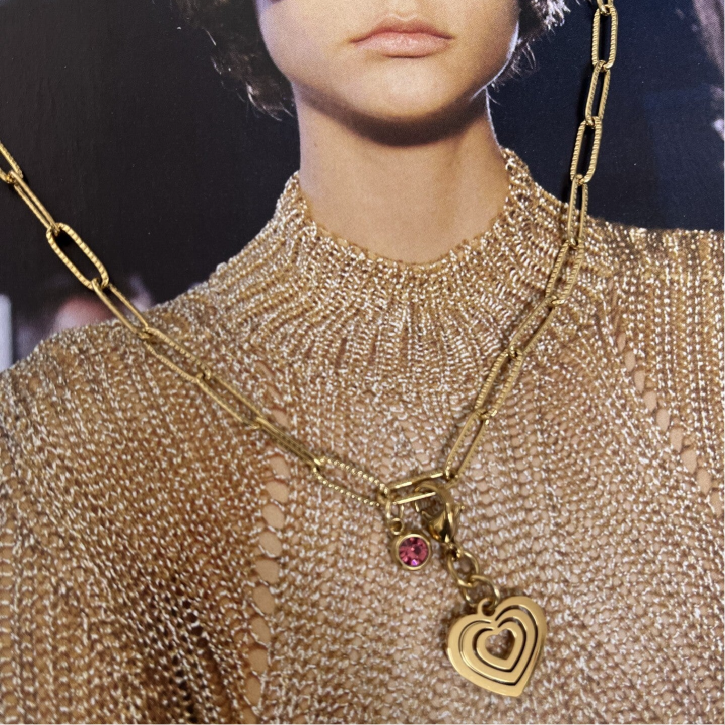 Meryl necklace gold