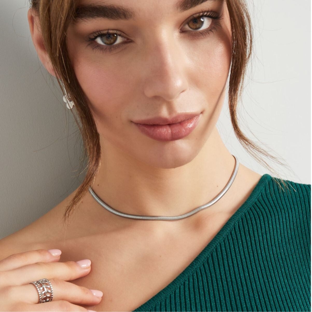 Pure love necklace silver