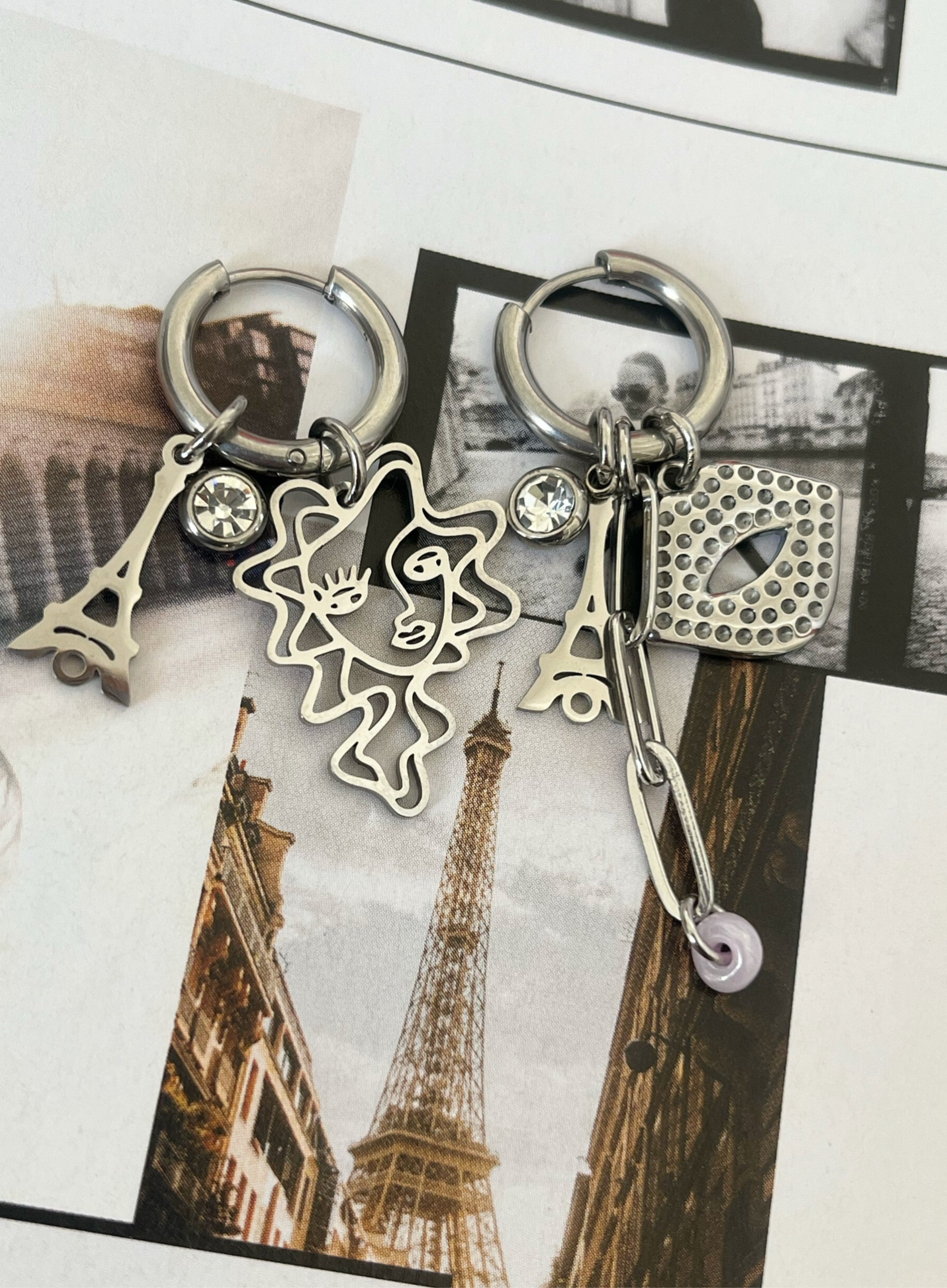 Lucienne earrings silver