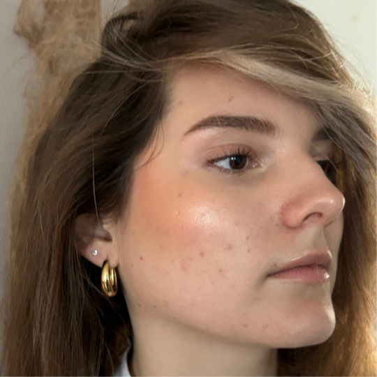 Charlotte earrings gold