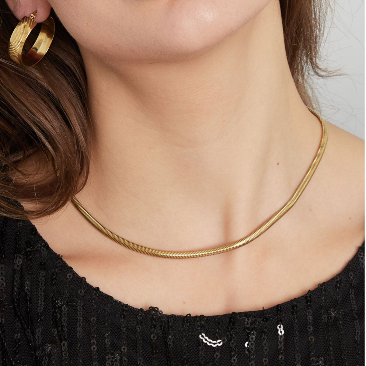 Pure love necklace gold