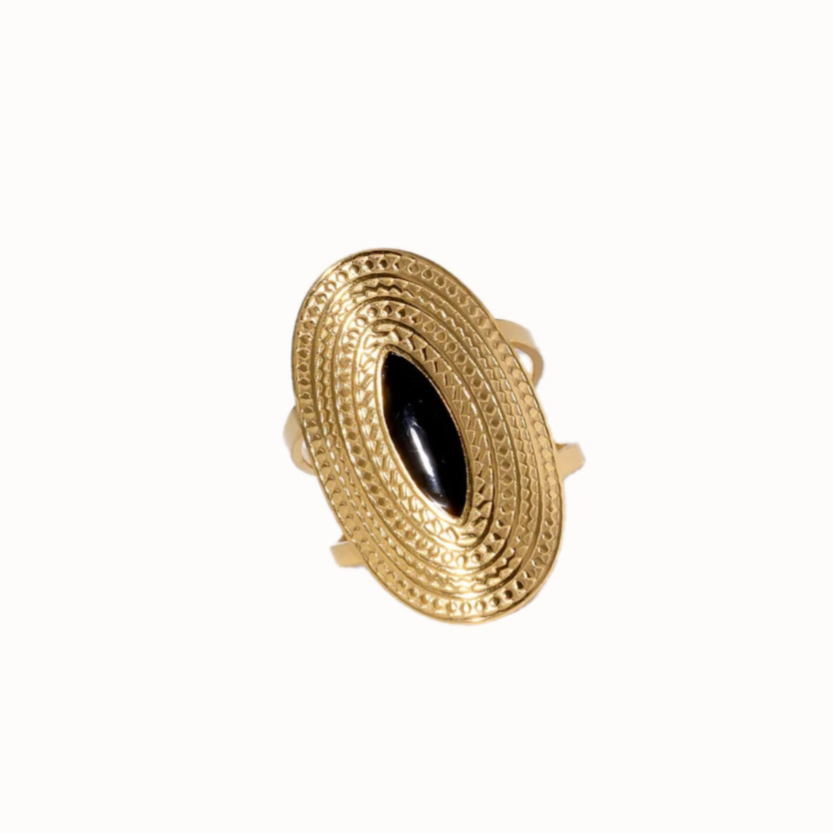 Noir ring gold