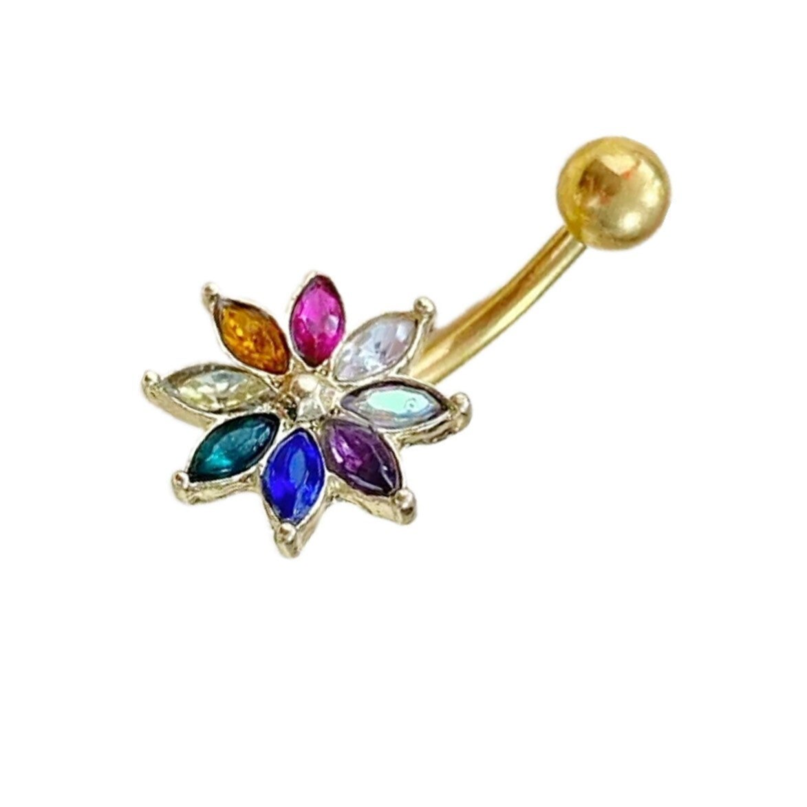 Joclyn belly piercing gold