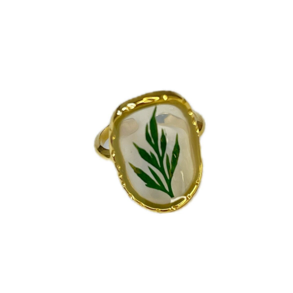 Olive ring gold