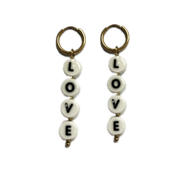 Full love earrings