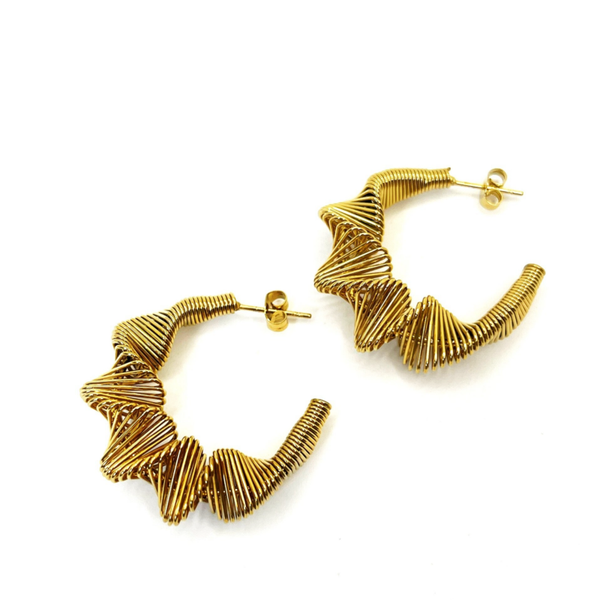 Sofie earrings gold