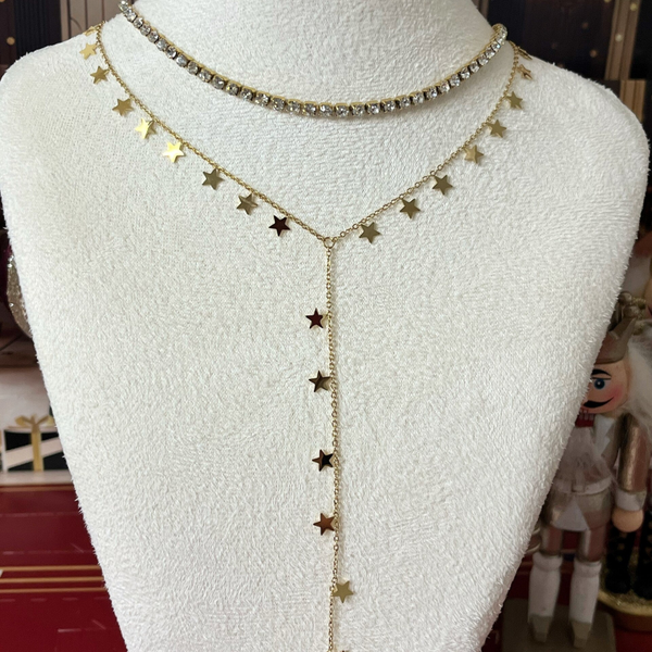 Coming to town necklace gold
