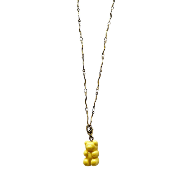So cute long necklace gold