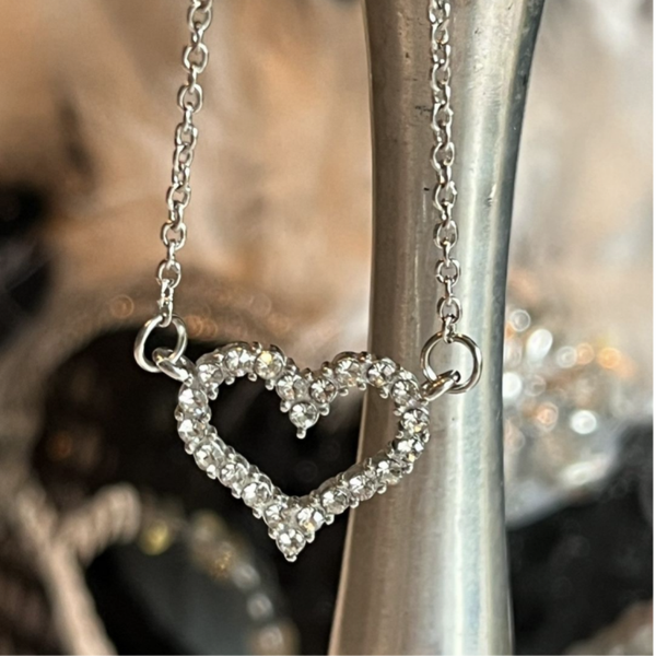 Silver bells necklace silver