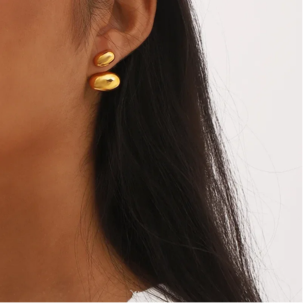 Luxuri earrings gold
