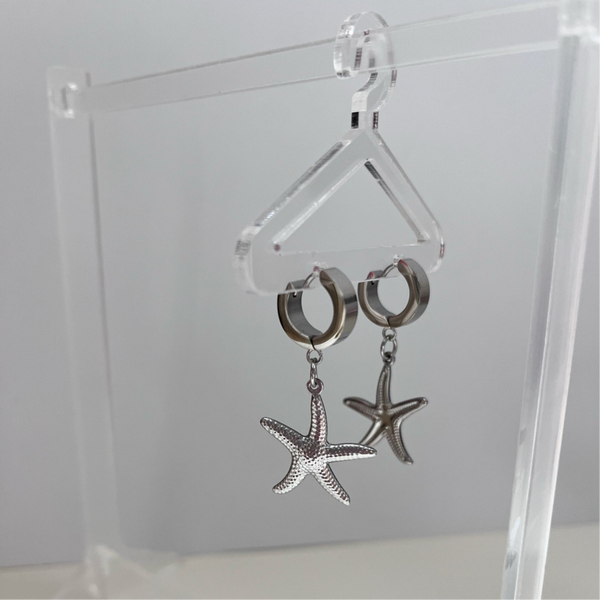 Finca earrings silver