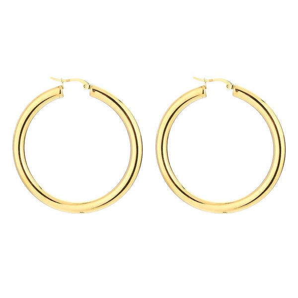 Bold hoops gold 5cm