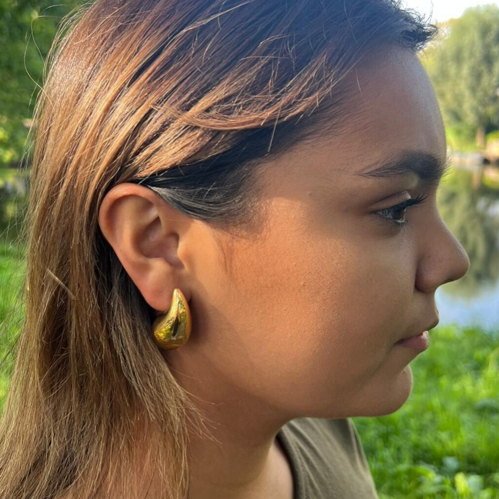 Hailey earrings gold