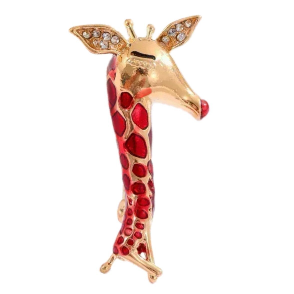 Giraf brooch