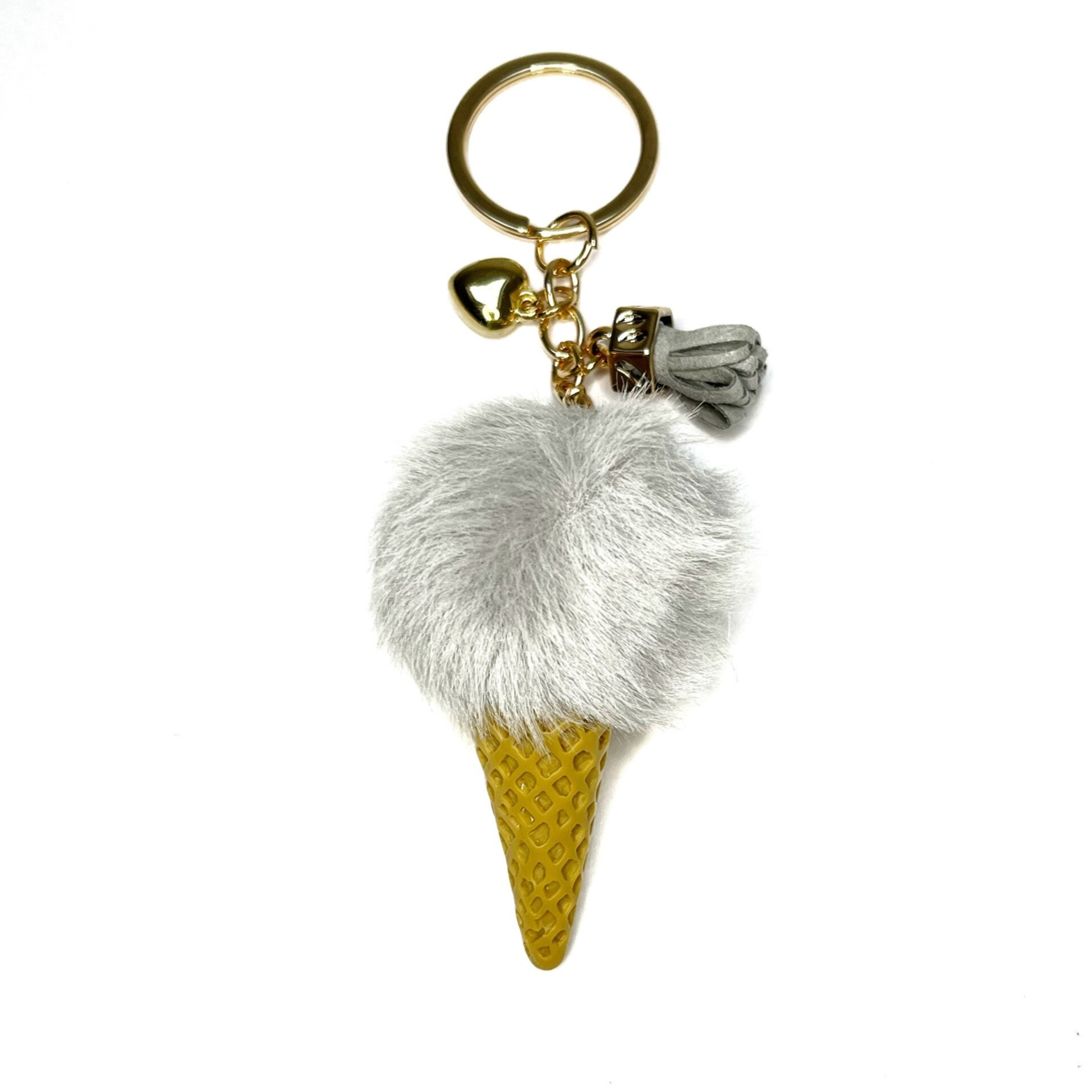 Icecream bag pendant grey
