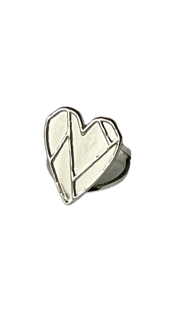 Owns my heart ring silver