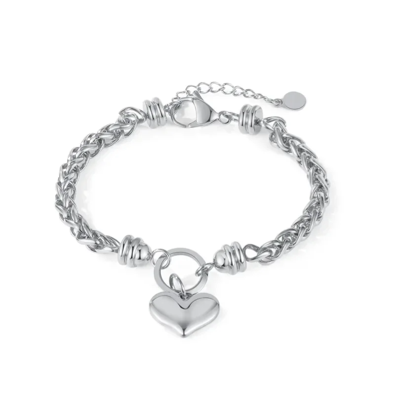 Gossip girl bracelet silver