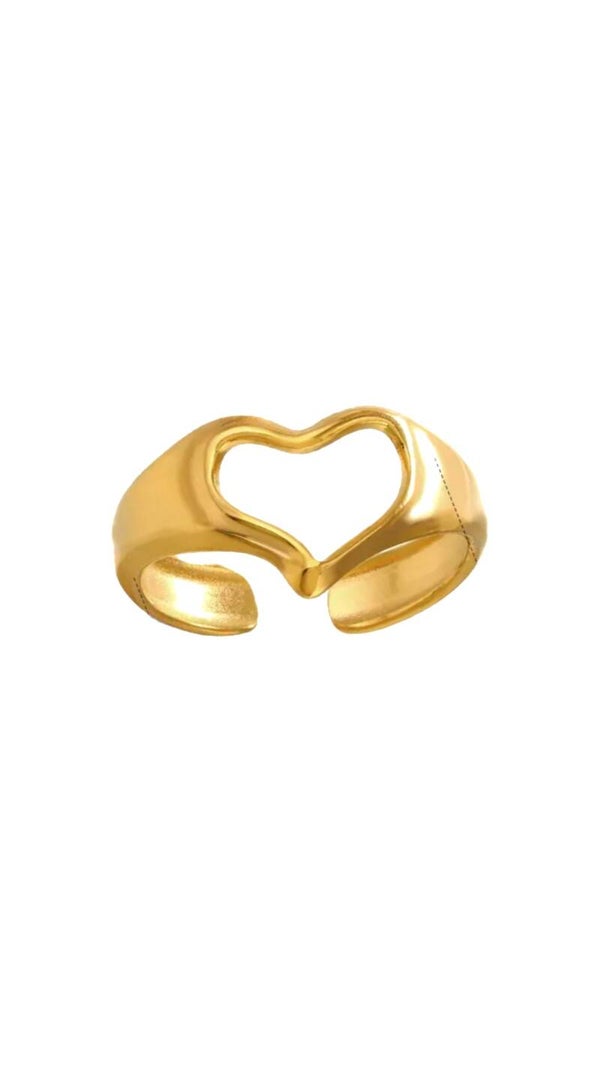 Romantic ring gold