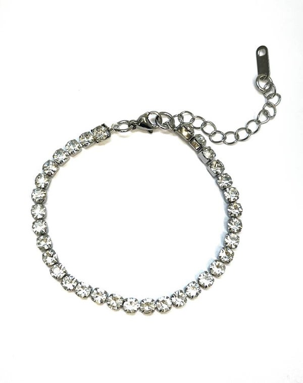 Santa baby bracelet silver