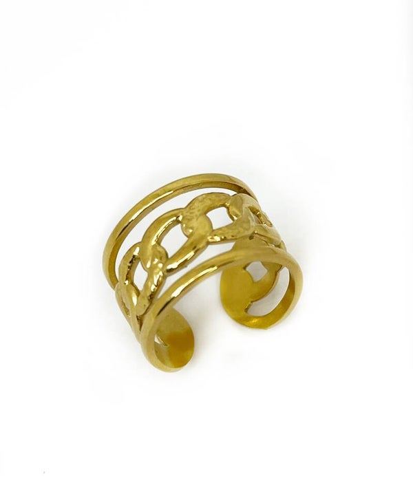 Scarlet ring gold