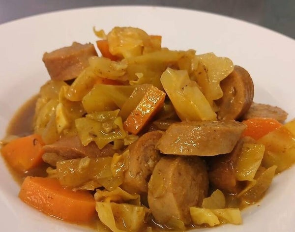 Curried Sausages