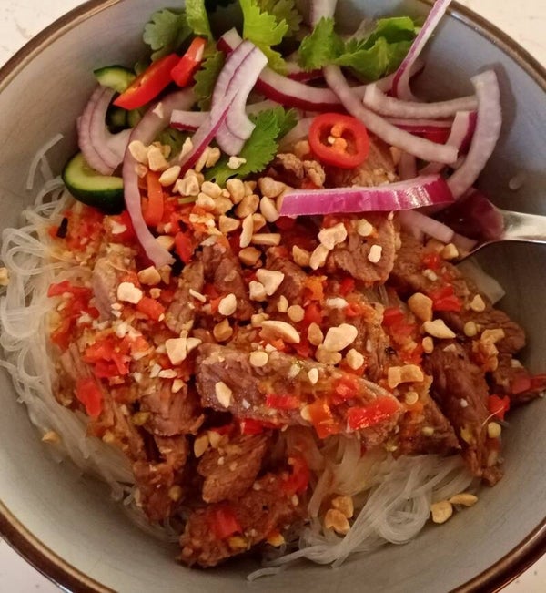 Thai Beef Noodle Salad