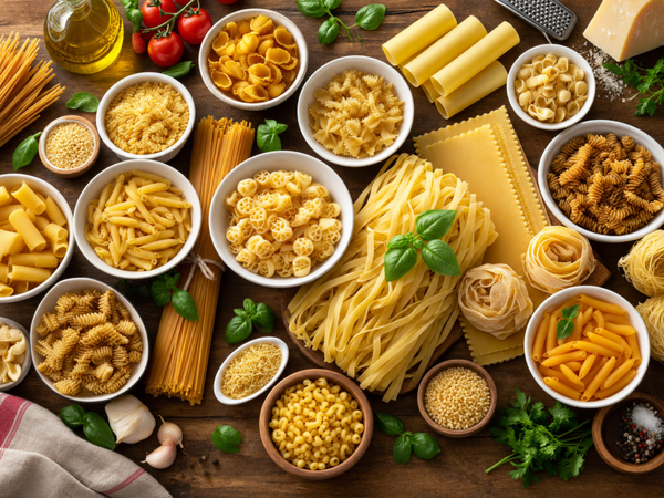 Pasta keuze uit penne spaghetti, Lasagne