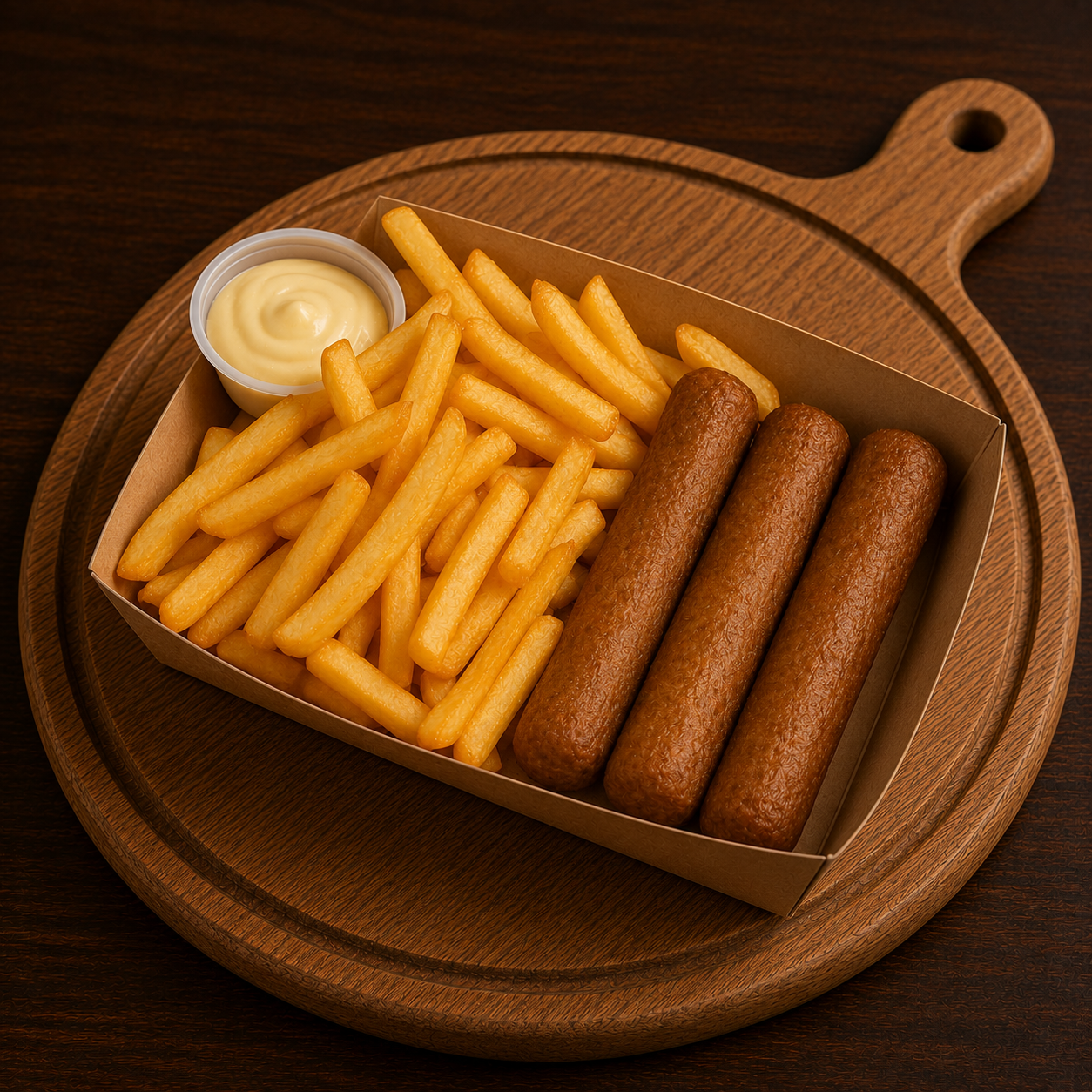 Frikandel menu