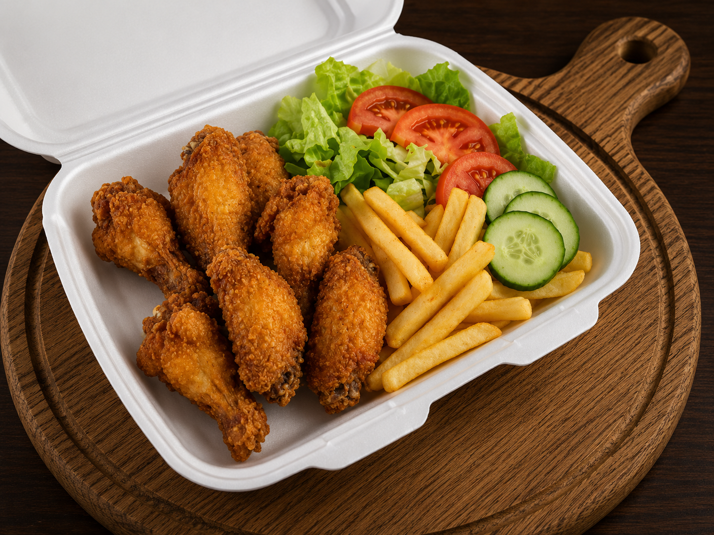 Checken wings menu